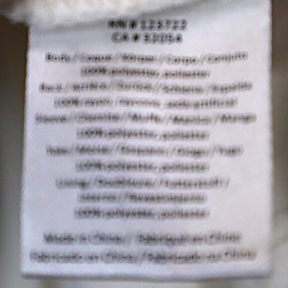 METALLIC CREAM LACE BLOUSE L Ivory White Gold Swim Cover Sheer Lined Boxy Summer - Picture 6 of 9